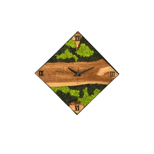 Moss Square Wall Clock