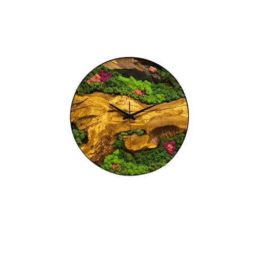 Moss Wall Clock (D)